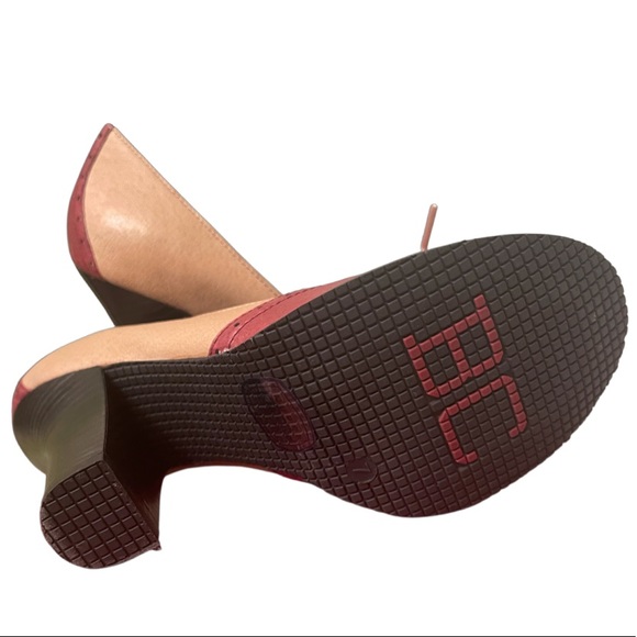 πΊπΊ BG Footwear tan/burgundy Shoes π»πΊ - Picture 5 of 7